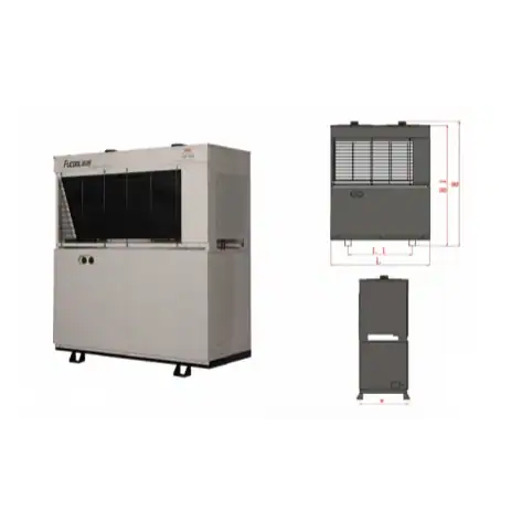 D-Type Microchannel Heat Exchanger