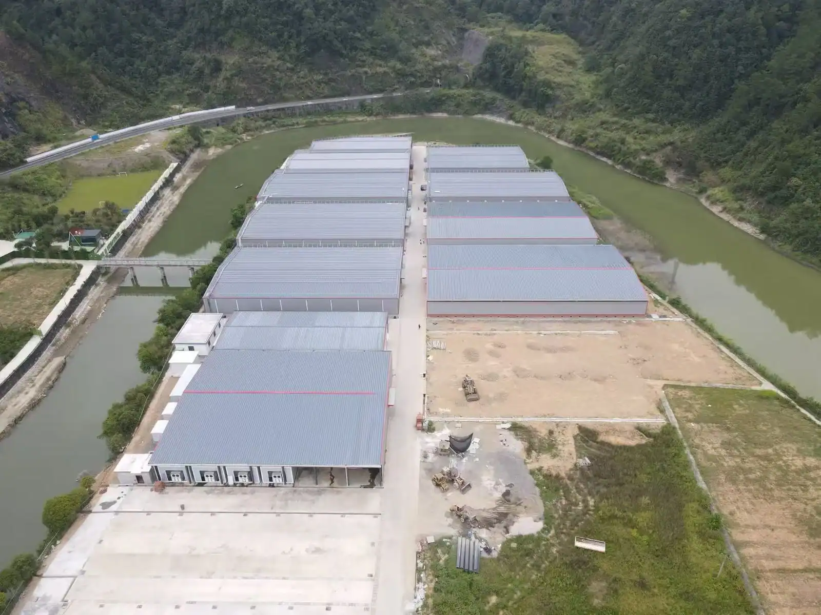 Commercial Mushroom Farm