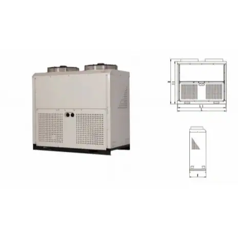 D-Type Microchannel Heat Exchanger